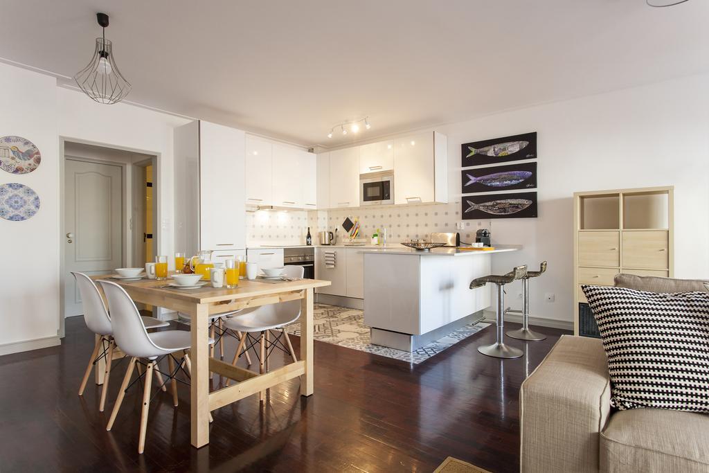 ALTIDO Superb 1-bed Apt with workspace&terrace, close to Avenida da Liberdade Lisboa Exterior foto